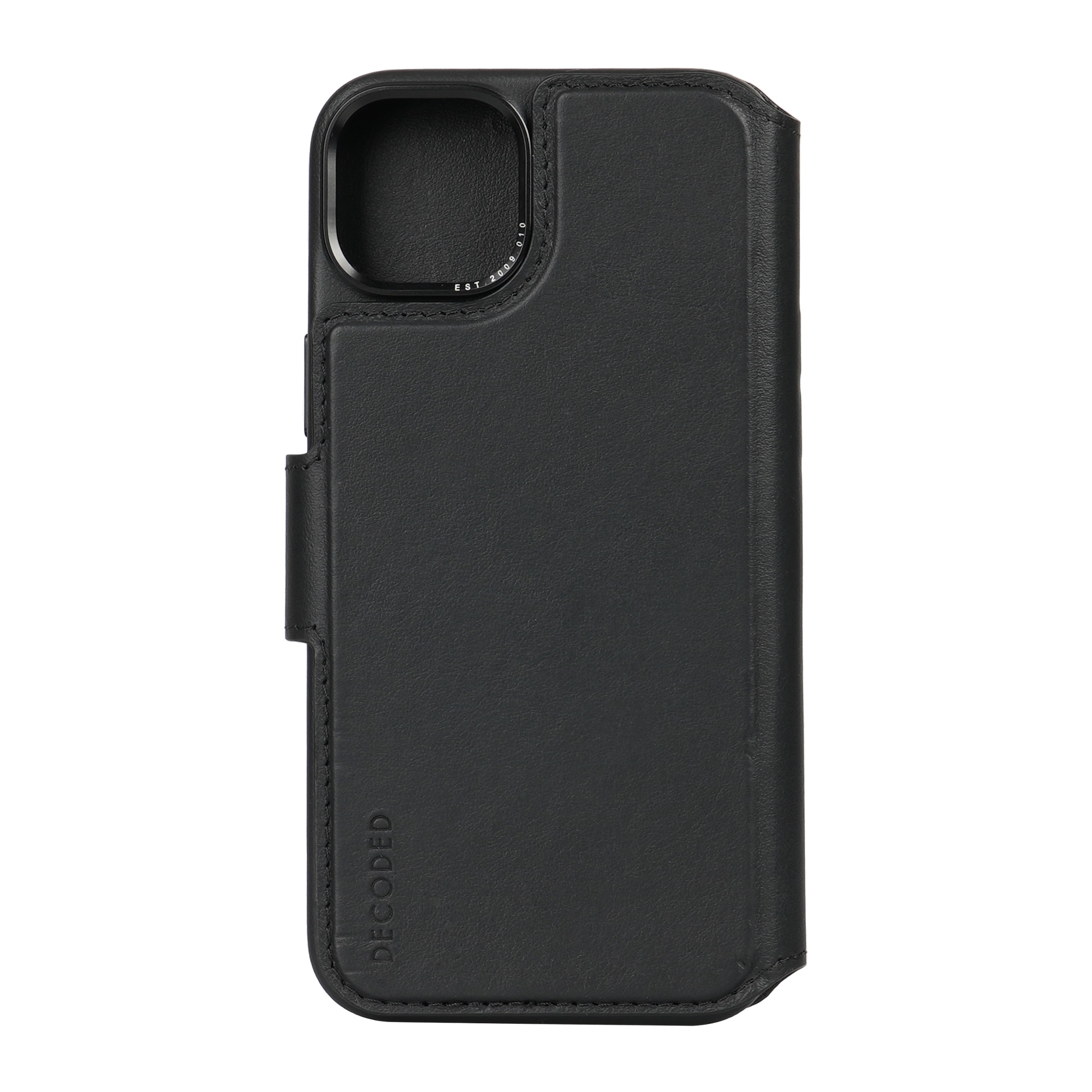 Ochranné pouzdro na iPhone 15 PLUS - Decoded, Detachable Wallet Black - ROZBALENO