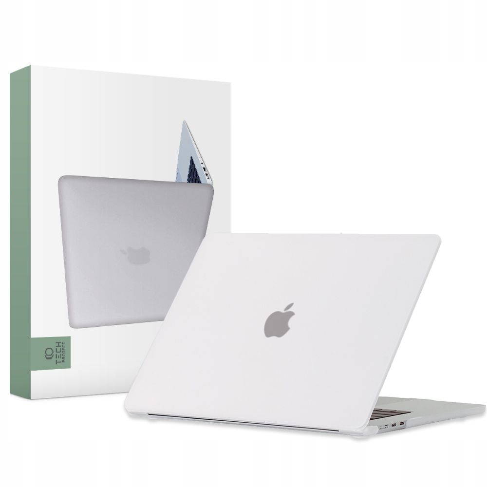 Ochranný kryt na MacBook Air 15 (2023-2024) - Tech-Protect, SmartShell Matte Clear