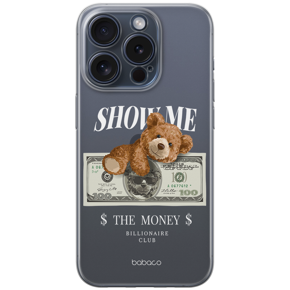 Ochranný kryt na iPhone 13 Pro MAX - Babaco, Teddy Money 002