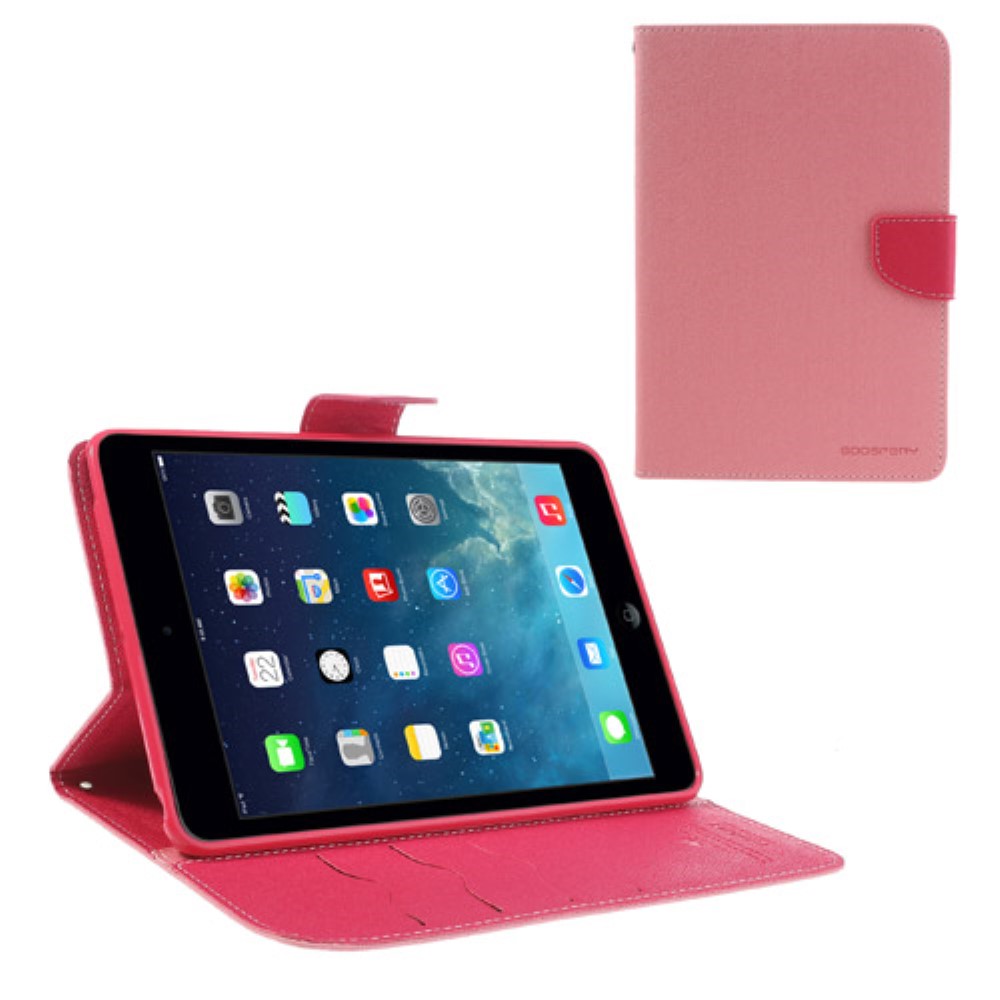 Pouzdro / kryt pro Apple iPad mini 1 / 2 / 3 - Mercury, Fancy Diary Pink/Hotpink