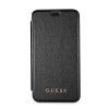 Pouzdro / kryt pro iPhone X - Guess, Iridescent Black Book