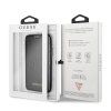 Pouzdro / kryt pro iPhone X - Guess, Iridescent Black Book