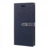 Pouzdro / kryt pro iPhone XS / X - Mercury, Romance Diary NAVY/GREY