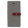 Pouzdro / kryt pro iPhone 7 / 8 / SE (2020/2022) - Mercury, Milano Diary GREY/WINE