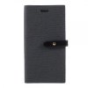 Pouzdro / kryt pro iPhone XS / X - Mercury, Milano Diary BLACK/BLACK