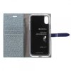 Pouzdro / kryt pro iPhone XS / X - Mercury, Milano Diary BLUE/BLUE