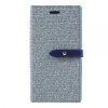 Pouzdro / kryt pro iPhone XS / X - Mercury, Milano Diary BLUE/BLUE
