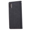 Pouzdro / kryt pro iPhone XS / X - Mercury, Fancy Diary BLACK/BROWN