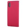 Pouzdro / kryt pro iPhone XS / X - Mercury, Fancy Diary HOTPINK/NAVY