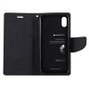 Pouzdro / kryt pro iPhone XS / X - Mercury, Fancy Diary BROWN/BLACK
