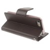 Pouzdro / kryt pro iPhone 5 / 5S / SE - Mercury, Bravo Diary BROWN