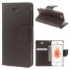 Pouzdro / kryt pro iPhone 5 / 5S / SE - Mercury, Bravo Diary BROWN