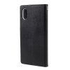 Pouzdro / kryt pro iPhone XS / X - Mercury, Bravo Diary BLACK