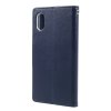 Pouzdro / kryt pro iPhone XS / X - Mercury, Bravo Diary NAVY