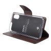 Pouzdro / kryt pro iPhone XS / X - Mercury, Bravo Diary BROWN