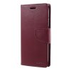 Pouzdro / kryt pro iPhone XS / X - Mercury, Bravo Diary WINE