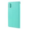 Pouzdro / kryt pro iPhone XS / X - Mercury, Bravo Diary MINT