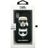 Ochranný kryt pro iPhone XS / X - Karl Lagerfeld, Choupette Black