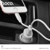 Auto-nabíječka pro iPhone - Hoco, Z2 Single 1.5A + kabel Lightning