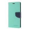 Pouzdro / kryt pro Huawei P8 LITE / P9 LITE (2017) - Mercury, Fancy Diary MINT/NAVY