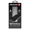 Bezdrátová externí baterie / Powerbanka - SWISSTEN, SLIM POWER BANK WIRELESS 8000mAh