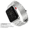 Kovový pásek / řemínek pro Apple Watch 42mm / 44mm - TECH-PROTECT, STAINLESS SILVER