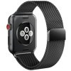 Kovový pásek / řemínek pro Apple Watch 42mm / 44mm - TECH-PROTECT, MILANESEBAND BLACK