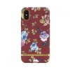 Ochranný kryt pro iPhone X - Richmond & Finch, FLORAL RED