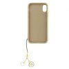 Ochranný kryt pro iPhone XS / X - Guess, Charms 4G Back Brown