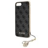 Ochranný kryt pro iPhone 8 PLUS / 7 PLUS / 6S PLUS / 6 PLUS - Guess, Charms 4G Back Gray