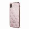 Ochranný kryt pro iPhone X - Guess, 4G TPU RoseGold