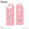 Kabel Lightning pro iPhone a iPad - Hoco, U34 White 25cm