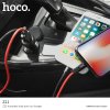 Auto-nabíječka pro iPhone a iPad - Hoco, Z21 Ascender 3.4A Black