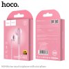 Sluchátka pro iPhone a iPad - HOCO, M39 Rhyme Pink