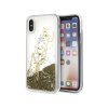 Ochranný kryt pro iPhone X - Karl Lagerfeld, Signature Gold