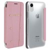 Pouzdro / kryt pro iPhone XR - Guess, Kaia Book RoseGold
