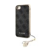 Ochranný kryt pro iPhone 7 / 8 / SE (2020/2022) - Guess, Charms 4G Back Gray