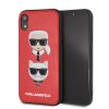 Ochranný kryt pro iPhone XR - Karl Lagerfeld, Choupette Red Back