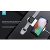 Bezdrátová rychlá nabíječka pro iPhone a Apple Watch - Devia, Wireless 2in1 Charger