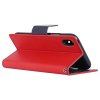 Pouzdro / kryt pro iPhone XS MAX - Mercury, Fancy Diary Red/Navy