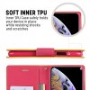 Pouzdro / kryt pro iPhone XS MAX - Mercury, Fancy Diary Yellow/HotPink