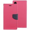 Pouzdro / kryt pro iPhone XS MAX - Mercury, Fancy Diary HotPink/Navy