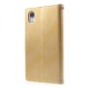 Pouzdro / kryt pro iPhone XR - Mercury, Bluemoon Diary Gold