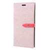 Pouzdro / kryt pro iPhone XS MAX - Mercury, Milano Diary Pink/Pink