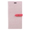 Pouzdro / kryt pro iPhone XS MAX - Mercury, Milano Diary Pink/Pink