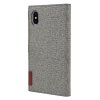 Pouzdro / kryt pro iPhone XS MAX - Mercury, Milano Diary Grey/Wine