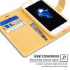 Pouzdro / kryt pro iPhone 7 Plus / 8 Plus - Mercury, Bluemoon Diary Gold