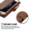 Pouzdro / kryt pro iPhone 7 Plus / 8 Plus - Mercury, Bluemoon Diary Brown