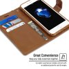 Pouzdro / kryt pro iPhone 7 Plus / 8 Plus - Mercury, Bluemoon Diary Brown