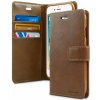 Pouzdro / kryt pro iPhone 7 Plus / 8 Plus - Mercury, Bluemoon Diary Brown
